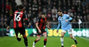 Champions Manchester City Lose To Bournemouth, Suffer First League Defeat. csmh20ig bournemouth afp 625x300 03 November 24